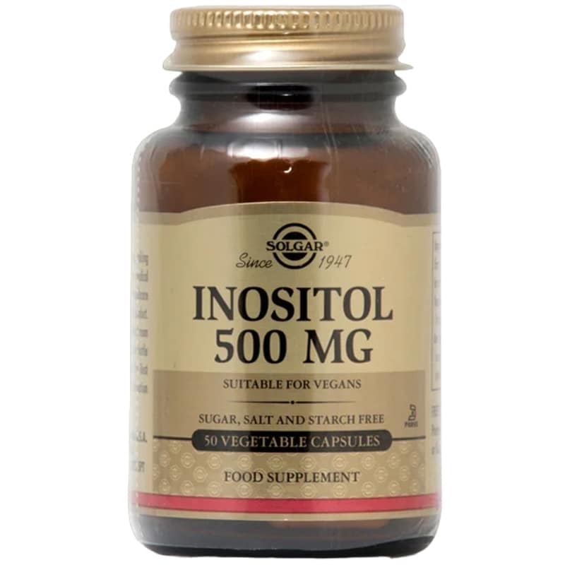 Ειδικό Συμπλήρωμα Διατροφής Solgar Inositol 500mg - 50 κάψουλες