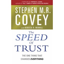 The Speed of Trust
