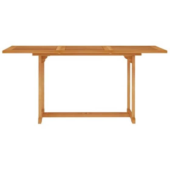 Σετ Τραπεζαρίας Κήπου Vidaxl  5 Τεμαχίων Από Μασίφ Ξύλο Teak image 4