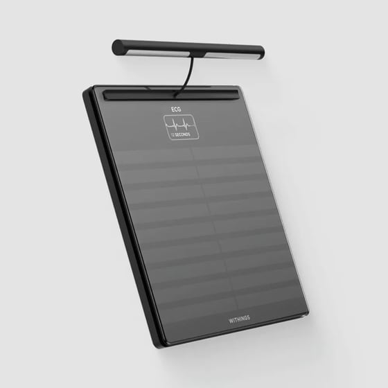 WITHINGS Body Scan Ψηφιακή Ζυγαριά Σώματος Μαύρο image 1