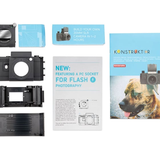 Film Camera - Lomography Konstruktor F Do It Yourself - 35mm image 4