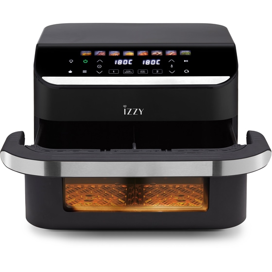 IZZY IZ-8260 2400 W με Αποσπώμενο Κάδο 11 L Μαύρη Φριτέζα Αέρος image 3