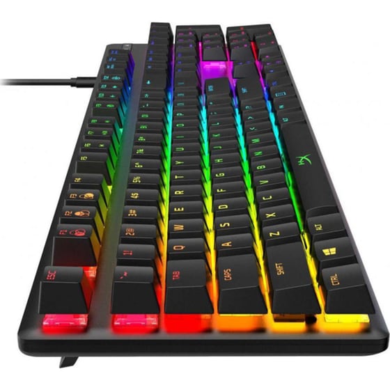 HyperX Alloy Origins Aqua Switches Gaming Ενσύρματο Πληκτρολόγιο Tenkeyless με διακόπτες και RGB φωτισμό (US) image 2