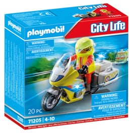 PLAYMOBIL® City Life Διασώστης με Μοτοσικλέτα (71205)