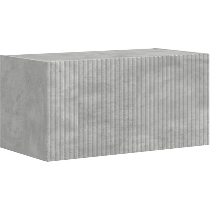 Έπιπλο Τηλεόρασης VidaXL Επιτοίχιο 60 x 31 x 29,5 cm - Γκρι Σκυροδέματος