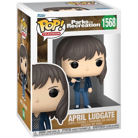 Funko Pop! Television - Parks & Recreation - April Ludgate #1568 image 1