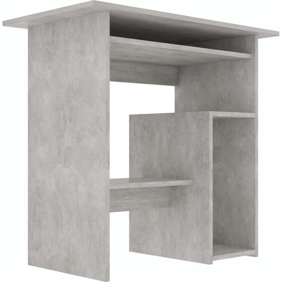 Γραφείο Υπολογιστή VidaxXL από Μοριοσανίδα  80x45x74 cm - Γκρι image 3