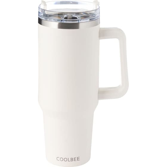 Θερμός Handled Tumbler Coolbee Εκρού 1200 ml image 0
