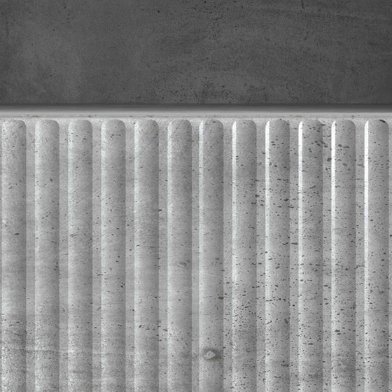 Έπιπλο Τηλεόρασης VidaXL 102x34.5x50 cm - Γκρι Σκυροδέματος image 6