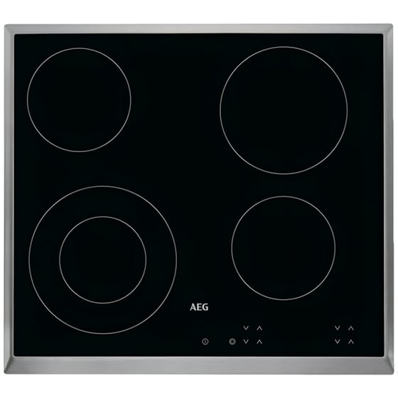 AEG HK624010XB 57.6 cm Μαύρο Εστία Κεραμική Αυτόνομη image 0