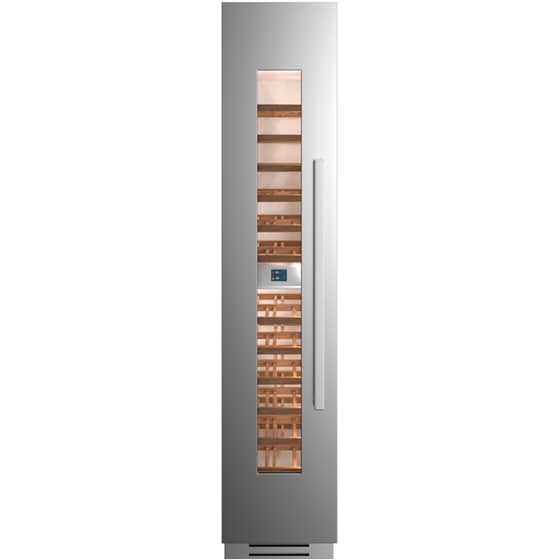 BERTAZZONI WC455BLX2T για 52 Μπουκάλια Inox Εντοιχιζόμενος Συντηρητής Κρασιών image 0