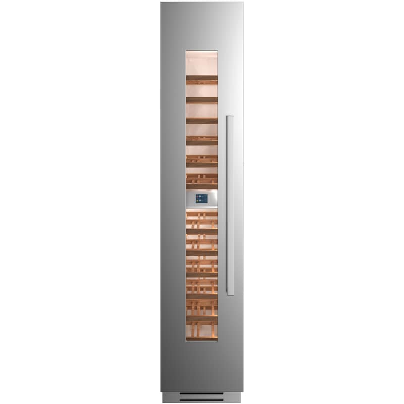 BERTAZZONI BERTAZZONI WC455BLX2T για 52 Μπουκάλια Inox Εντοιχιζόμενος Συντηρητής Κρασιών