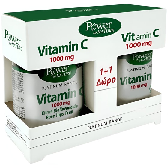 Power Health Vitamin C 1000mg - 30 ταμπλέτες + Δώρο 20 ταμπλέτες image 0
