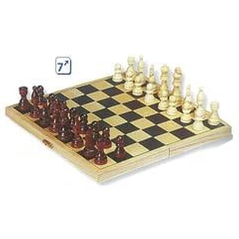 Goki Ξύλινο Σκάκι 30εκ. Επιτραπέζιο (Goki)