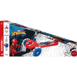 Παιχνιδολαμπάδα Παιδικό Πατίνι Τρίτροχο AS Scooter Plus Spiderman με Φωτιζόμενες Ρόδες