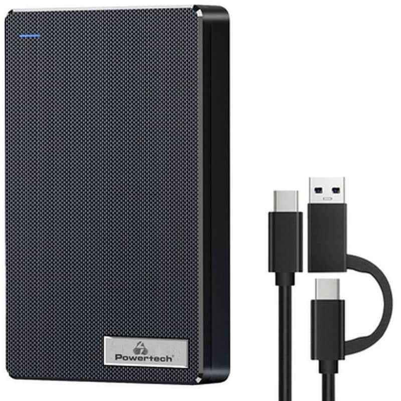 Θήκη 2.5 SATA HDD/SSD Powertech USB 3.0 5Gbps - Μαύρη