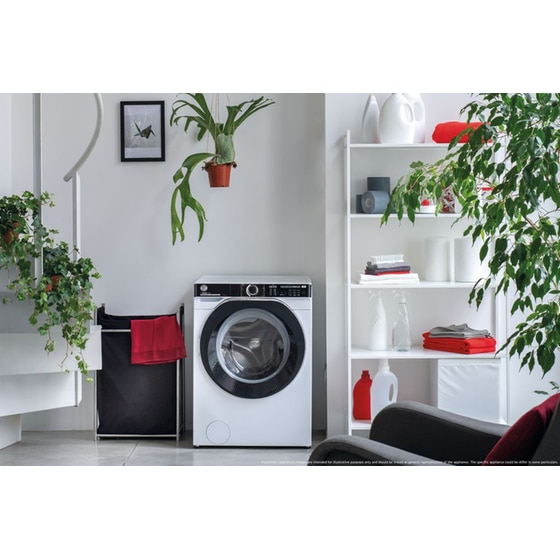 HOOVER HDP4106AMBC7/1-S 10 kg/6 kg 1.400 Στροφές με WiFi Λευκό Πλυντήριο Στεγνωτήριο image 11