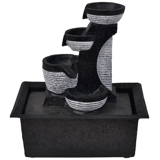 Vidaxl Σιντριβάνι Εσωτερικού Χώρου Με Φωτισμό Led Από Συνθετική Ρητίνη image 2