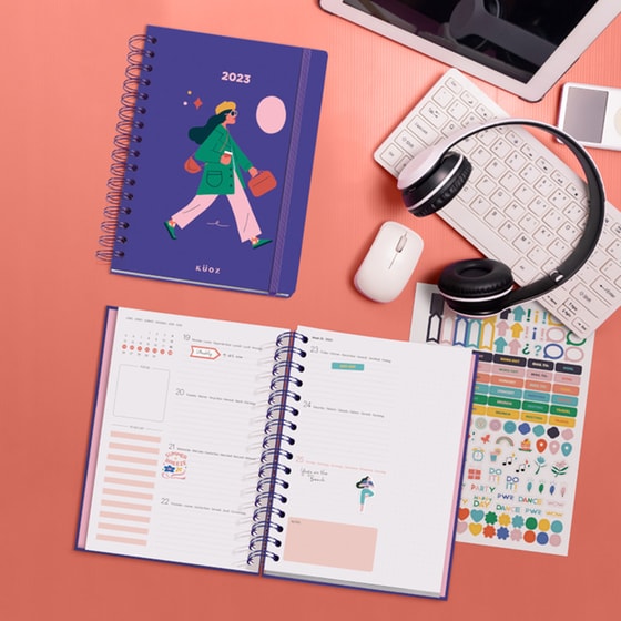 Ατζέντα Miquelrius 2023 Εβδομαδιαίο 12M A5 - Plus Walk Küoz image 7