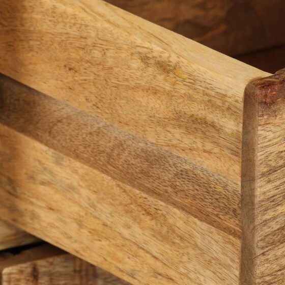 Έπιπλο Τηλεόρασης VidaXL από Ξύλο 120x30x40cm - Καφέ/Μαύρο image 9