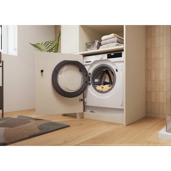 CANDY BC449M4D8J-S 9 kg 1.400 Στροφές με WiFi Εντοιχιζόμενο Πλυντήριο Ρούχων image 4