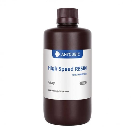 Ρητίνη 3D Εκτυπωτή Anycubic High Speed Resin 1kg  - Γκρι image 0