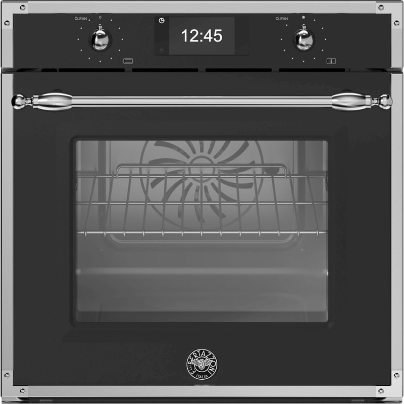 BERTAZZONI BERTAZZONI F6011HERVPTNE/23 76 Lt Μαύρο Εντοιχιζόμενος Φούρνος Άνω Πάγκου