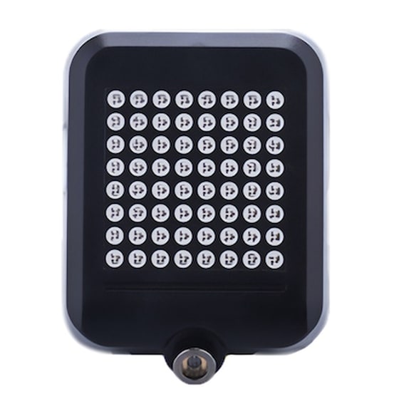 Έξυπνος Οπίσθιος Φωτισμός Ποδηλάτου Bike-0034, Led, Μπαταρία, Usb, Μαύρο image 0