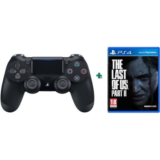 Sony DualShock 4 Controller V2 - Μαύρο & The Last of Us Part II image 0