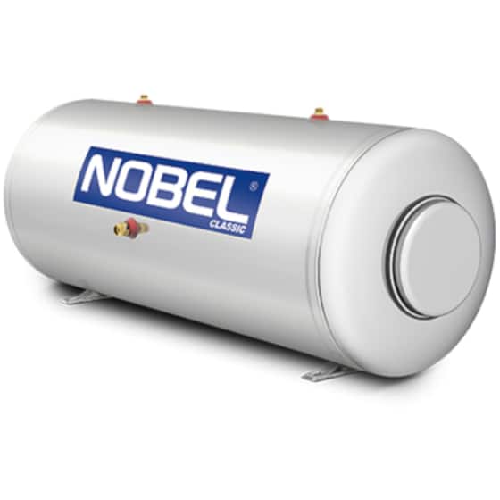 Ηλιακός Θερμοσίφωνας NOBEL Classic Inox 200L/4τμ Διπλής Ενέργειας Ταράτσας image 1