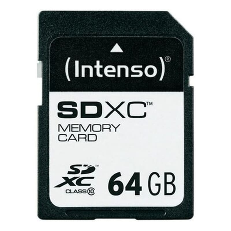 MEMORY SD INTENSO 64GB CLASS 10