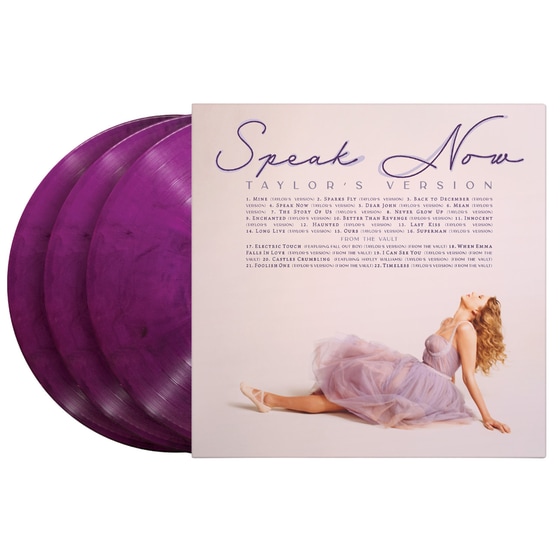 Speak Now (Taylor's Version) - 3 LP Orchid Marbled image 2