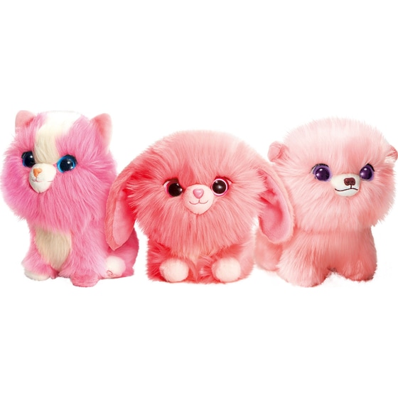 Λούτρινα Κουβαροζωάκια Έκπληξη σε Βαλιτσάκι Ροζ σε 3 Σχέδια image 2