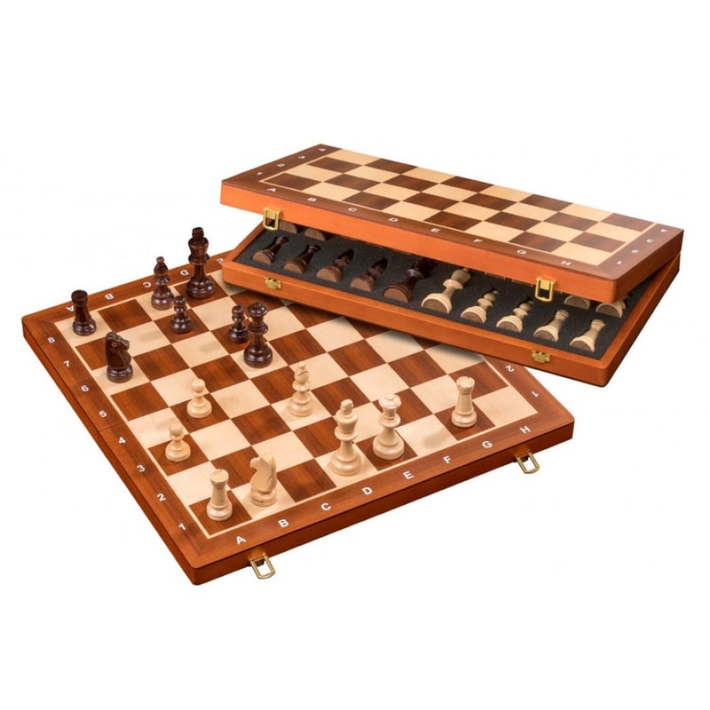 PHILOS Deluxe Chess Set, Field 50mm Επιτραπέζιο (Philos)