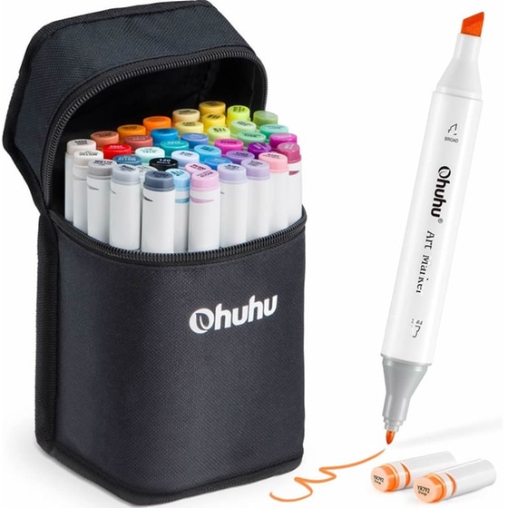 Μαρκαδόροι Ohuhu Oahu Alcohol Fine Chisel (41 Τεμάχια) image 0