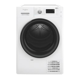 WHIRLPOOL FFTM1182BEER 8kg με Αντλία Θερμότητας Λευκό Στεγνωτήριο Ρούχων