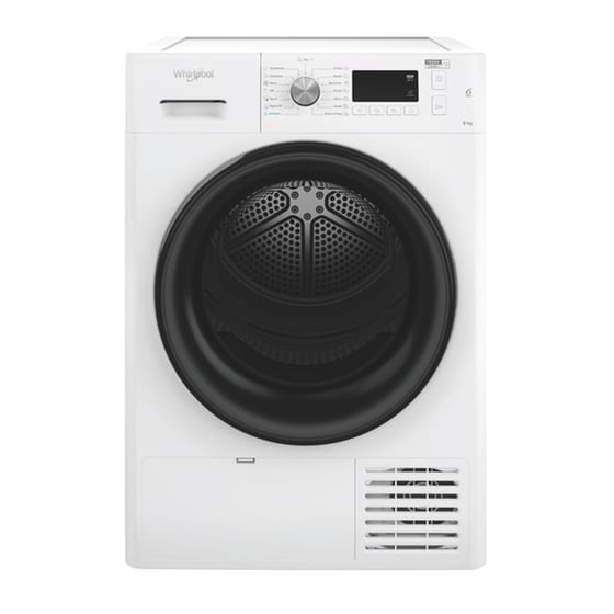 WHIRLPOOL FFTM1182BEER 8kg με Αντλία Θερμότητας Λευκό Στεγνωτήριο Ρούχων image 0
