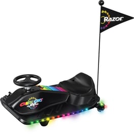 Razor Ηλεκτροκίνητο Παιδικό Αυτοκίνητο Crazy Cart Shift Lightshow Σε Χρώμα Μαύρο