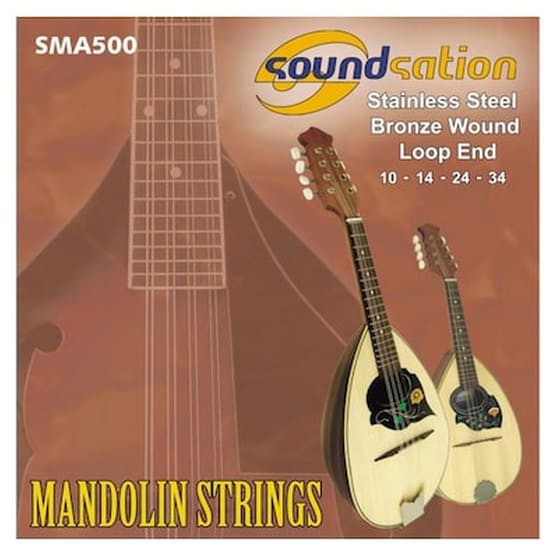Σετ Χορδές Μαντολίνου Soundsation Sma500 image 0