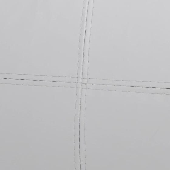 Γωνιακός Τριθέσιος Καναπές VidaXL 188x122cm - Λευκό image 6
