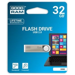 GoodRAM UUN2 32GB USB 2.0 Stick Ασημί