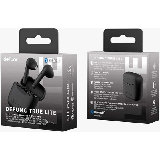 Ακουστικά Bluetooth Defunc True Lite - Μαύρο image 3