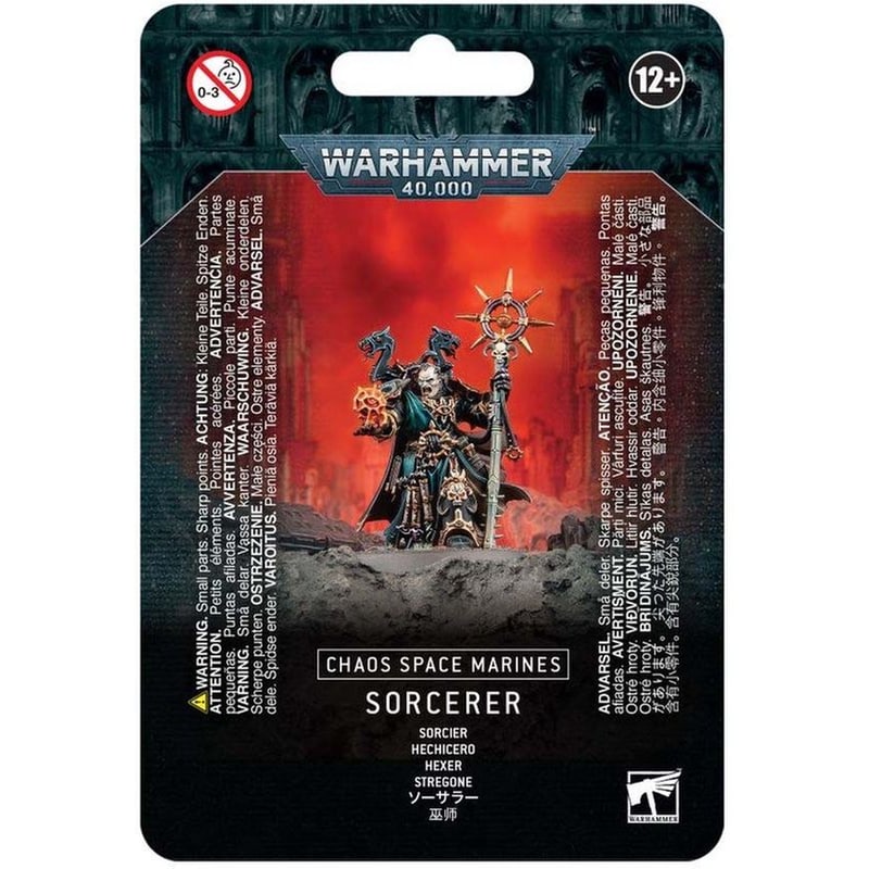 Chaos Space Marines Sorcerer Warhammer 40k GAMES WORKSHOP