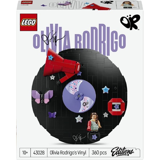 LEGO® Editions Olivia Rodrigo’s Vinyl Building Set for Kids (43028) image 0