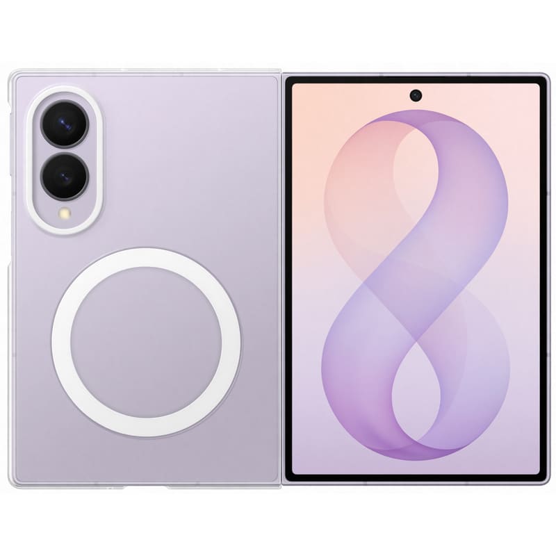 Θήκη Samsung Galaxy Z Fold8 - Samsung Clear Magnet Case - Transparent