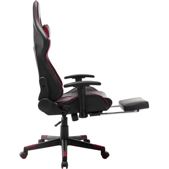 Καρέκλα Gaming VidaXL από Τεχνητό Δέρμα - Μαύρη/Μπορντό image 4