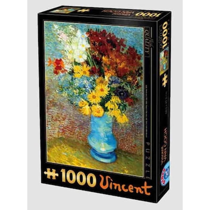 Van Gogh: Λουλούδια Σε Μπλε Βάζο, 1000 Τεμ.