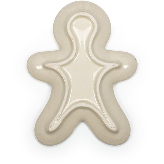 Δίσκος Κεραμικός Tri-Coastal Gingerbread Man image 1