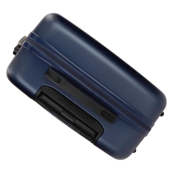 Βαλίτσα Μεσαία Princess Roll Road Abs Σειρά Flex Navy Blue 65x46x23cm image 5