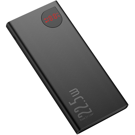 Powerbank Baseus Adaman PPAD070001 10.000mAh - Μαύρο image 3